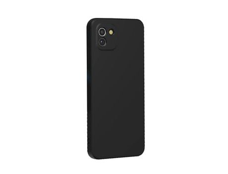 Carcasa Protección Trasera Silicona para Samsung Galaxy A03 GIFT4ME Negro