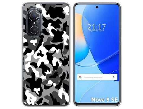Carcasa Huawei Nova 9 Se TUMUNDOSMARTPHONE Dibujos Snow Camuflaje Multicolor