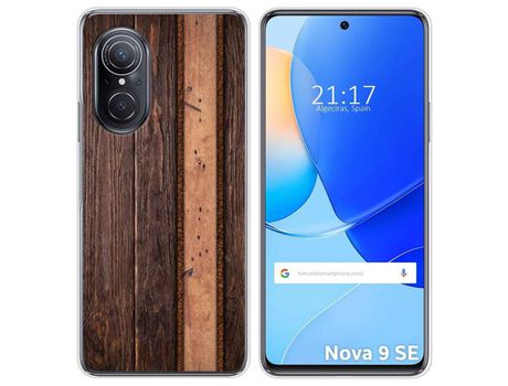 Carcasa Huawei Nova 9 Se TUMUNDOSMARTPHONE Dibujos Madera 05 Multicolor