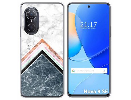 Carcasa Huawei Nova 9 Se TUMUNDOSMARTPHONE Dibujos Mármol 05 Multicolor