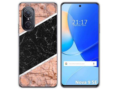 Carcasa Huawei Nova 9 Se TUMUNDOSMARTPHONE Dibujos Mármol 07 Multicolor