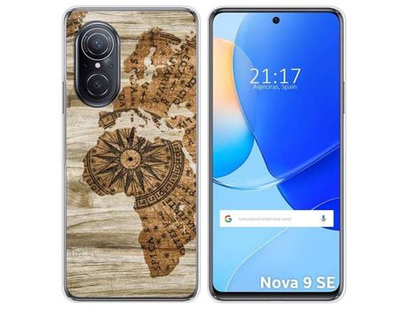 Carcasa Huawei Nova 9 Se TUMUNDOSMARTPHONE Dibujos Madera 07 Multicolor
