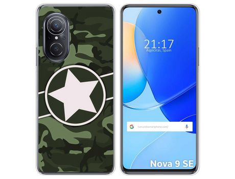 Carcasa Huawei Nova 9 Se TUMUNDOSMARTPHONE Dibujos Camuflaje 01 Multicolor