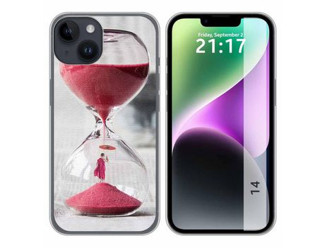 Carcasa iPhone 14 (6.1) TUMUNDOSMARTPHONE Dibujos Reloj Multicolor