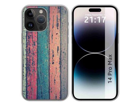 Carcasa iPhone 14 Pro Max (6.7) TUMUNDOSMARTPHONE Dibujos Madera 10 Multicolor