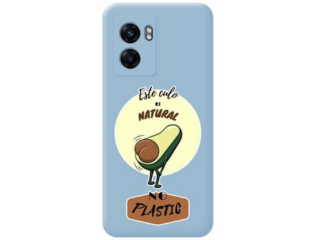 Carcasa Realme Narzo 50 5G TUMUNDOSMARTPHONE Silicona Líquida Dibujos Natural Azul