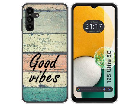 Carcasa Samsung Galaxy A13 5G TUMUNDOSMARTPHONE Dibujos Madera 01 Multicolor