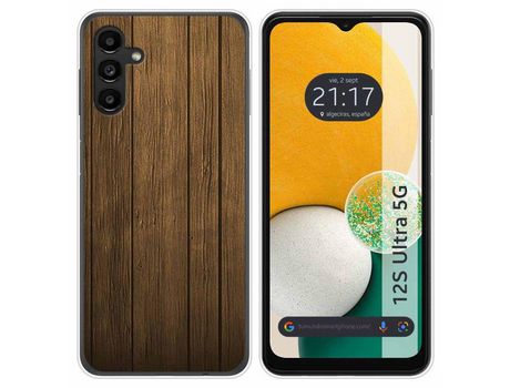 Carcasa Samsung Galaxy A13 5G TUMUNDOSMARTPHONE Dibujos Madera Multicolor