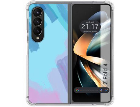 Carcasa Samsung Galaxy Z Fold4 5G TUMUNDOSMARTPHONE Dibujos Antigolpes Acuarela 10 Multicolor