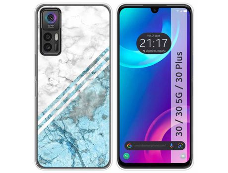 Carcasa TCL 30 / 30 5G / 30 Plus TUMUNDOSMARTPHONE Dibujos Mármol 02 Multicolor