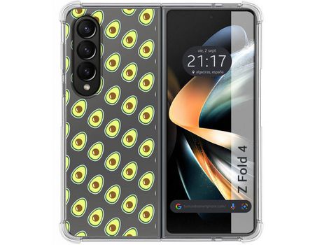 Carcasa Samsung Galaxy Z Fold4 5G TUMUNDOSMARTPHONE Dibujos Antigolpes Aguacate Multicolor