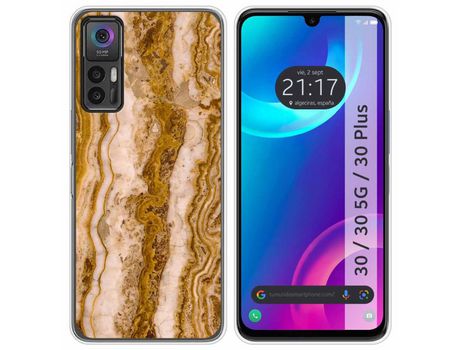 Carcasa TCL 30 / 30 5G / 30 Plus TUMUNDOSMARTPHONE Dibujos Mármol 10 Multicolor