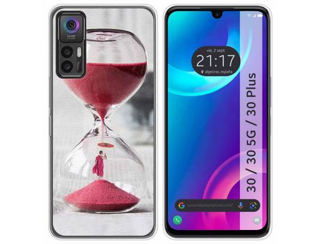 Carcasa TCL 30 / 30 5G / 30 Plus TUMUNDOSMARTPHONE Dibujos Reloj Multicolor
