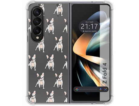 Carcasa Samsung Galaxy Z Fold4 5G TUMUNDOSMARTPHONE Dibujos Antigolpes Perros 12 Multicolor