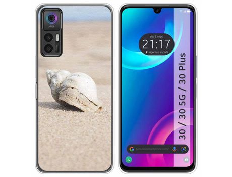 Carcasa TCL 30 / 30 5G / 30 Plus TUMUNDOSMARTPHONE Dibujos Concha Multicolor
