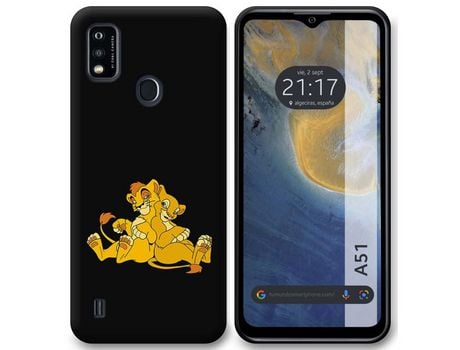 Carcasa ZTE Blade A51 TUMUNDOSMARTPHONE Dibujos Leones Multicolor