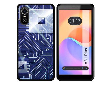 Carcasa ZTE Blade A31 Plus TUMUNDOSMARTPHONE Dibujos Circuito Multicolor