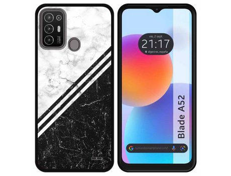 Carcasa ZTE Blade A52 TUMUNDOSMARTPHONE Dibujos Mármol 01 Multicolor