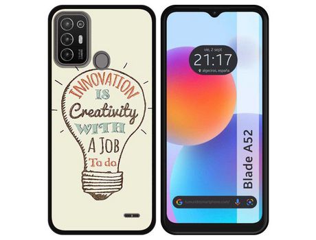 Carcasa ZTE Blade A52 TUMUNDOSMARTPHONE Dibujos Creativity Multicolor