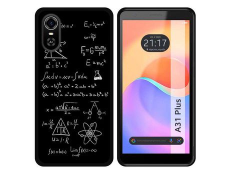 Carcasa ZTE Blade A31 Plus TUMUNDOSMARTPHONE Dibujos Formulas Multicolor