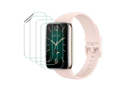 Kit 4 Protectores de Pantalla Hidrogel para Xiaomi Band 7 Pro Transparente