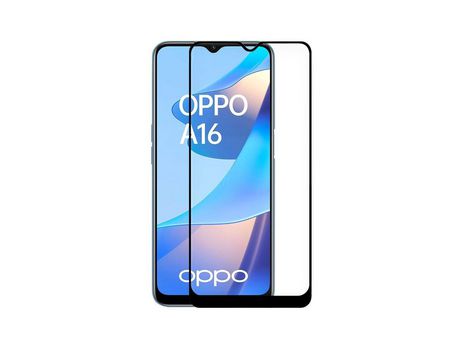 Protector de Pantalla para Oppo A16 DMOBILE Vidrio Templado Full Cover Transparente