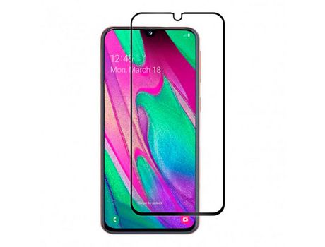 Protector de Pantalla para Samsung Galaxy A40 DMOBILE Vidrio Templado Full Cover Transparente