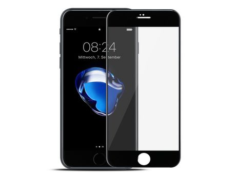 Protector de Pantalla para iPhone 7 Plus DMOBILE Vidrio Templado Full Cover Transparente