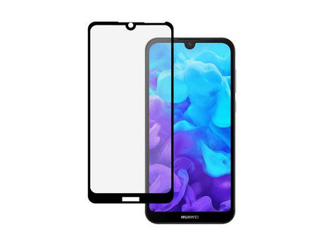 Protector de Pantalla para Huawei Y5 2019 DMOBILE Vidrio Templado Full Cover Transparente