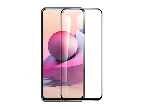 Protector de Pantalla para Xiaomi Redmi Note 10S DMOBILE Vidrio Templado Full Cover Transparente