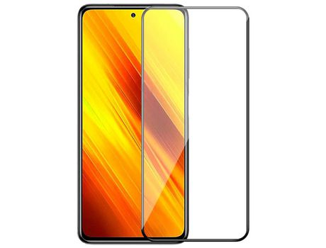 Protector de Pantalla para Xiaomi Poco X3 Nfc DMOBILE Vidrio Templado Full Cover Transparente