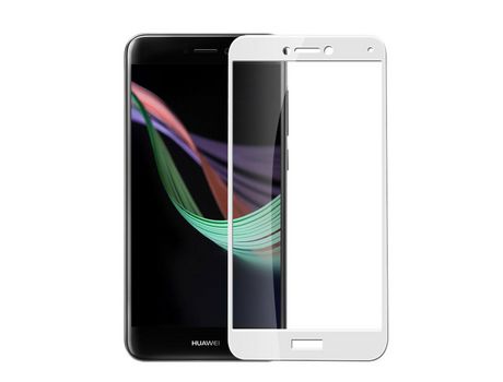 Protector de Pantalla para Huawei P8 Lite 2017 DMOBILE Vidrio Templado Full Cover Transparente