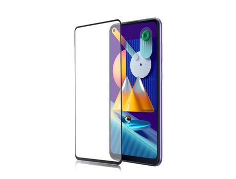 Protector de Pantalla para Samsung Galaxy M11 DMOBILE Vidrio Templado Full Cover Transparente