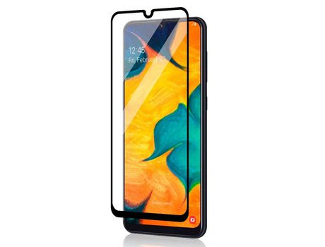 Protector de Pantalla para Samsung Galaxy A20 DMOBILE Vidrio Templado Full Cover Transparente