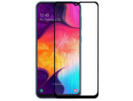 Protector de Pantalla para Samsung Galaxy A50 DMOBILE Vidrio Templado Full Cover Transparente