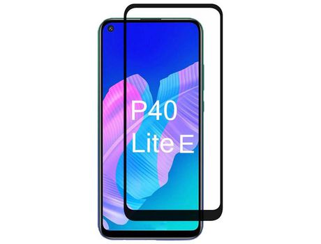 Protector de Pantalla para Huawei P40 Lite e DMOBILE Vidrio Templado Full Cover Transparente