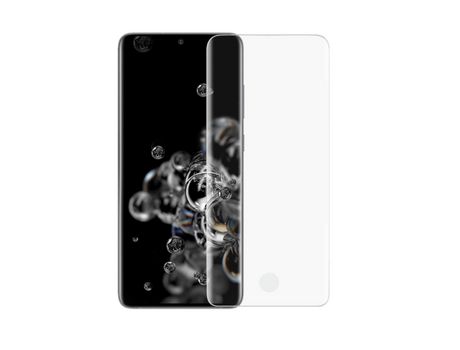 Protector de Pantalla para Samsung Galaxy S20 Ultra DMOBILE Vidrio Templado Full Cover Transparente