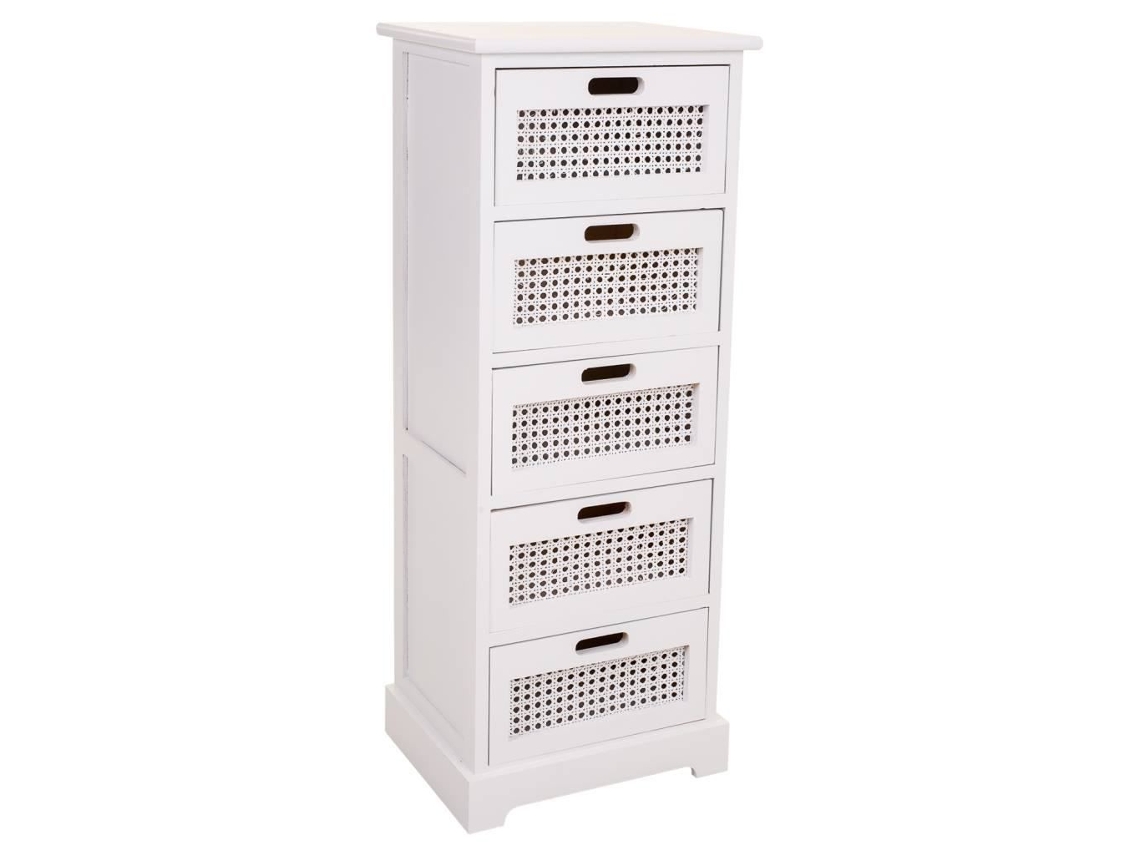 Sinfonier de Madera Blanco 35x29x91h cm