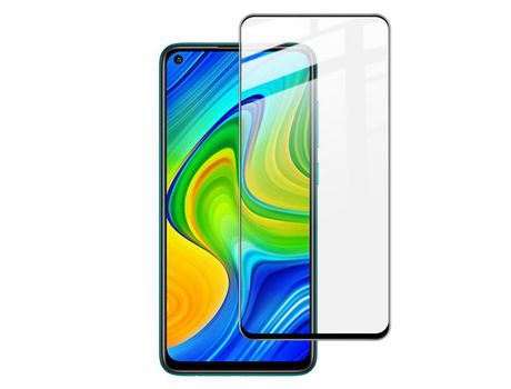 Protector de Pantalla para Xiaomi Redmi Note 9 DMOBILE Vidrio Templado Full Cover Transparente