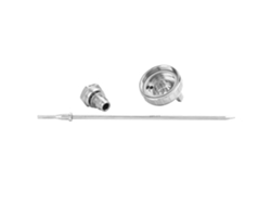 3 Boquillas De Aguja De Aire De Acero Inoxidable Para Pistola Pulverizadora W-101 (1,5 Mm)