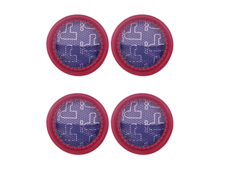 4 piezas para aspiradora de mano Dibea D18 D008Pro filtro redondo lavable filtro de malla filtro de aspiradora