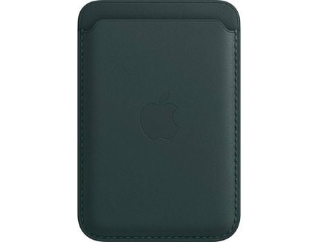 Bolsa en Piel con Magsafe para iPhone APPLE Forest Green