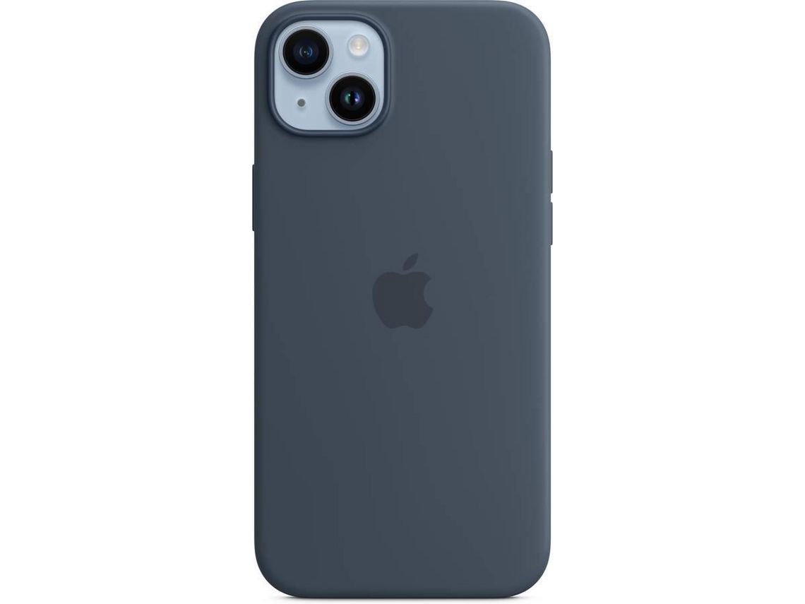 Funda iPhone 14 Plus APPLE Silicona Storm Blue