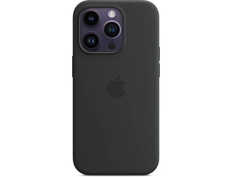 Funda iPhone 14 Pro APPLE Silicona Midnight