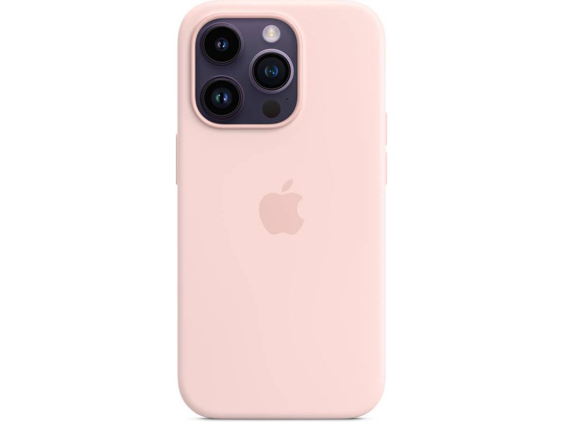 Funda iPhone 14 Pro APPLE Silicona Chalk Pink