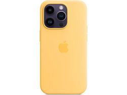 Funda iPhone 14 Pro APPLE Silicona Sunglow