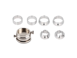 Juego De 8 Soportes De Acero Inoxidable Plateados Para Movimiento De Reloj Bz 2000 Eta 7750