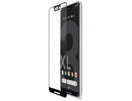 Protector de Pantalla Cristal Templado para Google Pixel 3 XL ARTWIZZ CurvedDisplay Negro