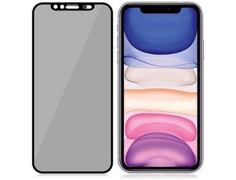 Protector Cristal Templado iPhone XR PANZERGLASS CamSlider Privacy Negro