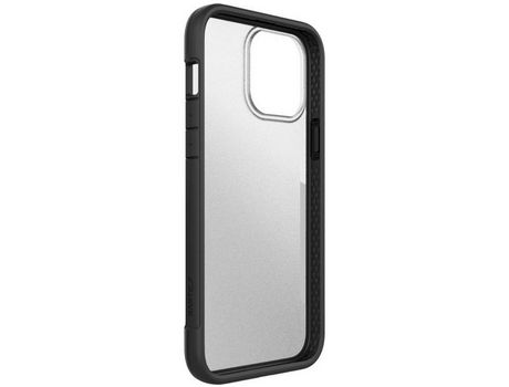 Funda iPhone 13 Pro Max RAPTIC Terrain Transparente/Negro